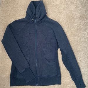 Lululemon Ruched Neck Scuba Jacket